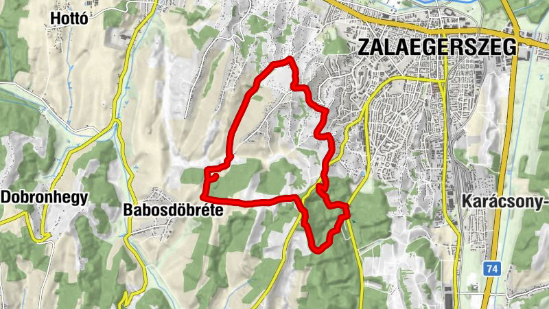 Zalaegerszeg - Kápolnahegy - Szentháromság-kápolna