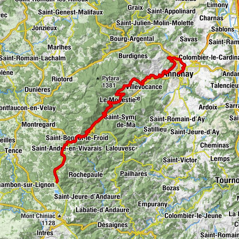 Annonay - Église Notre-Dame de l'Usine - Église Saint-Bonnet - Devesset