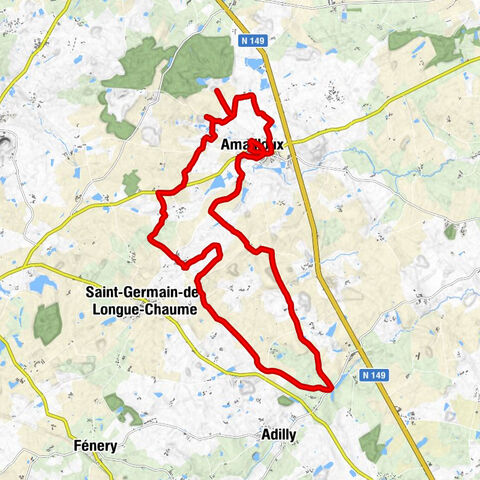 Le Petit C'Amailloux - Église Saint-Étienne - Amailloux - Fougerit