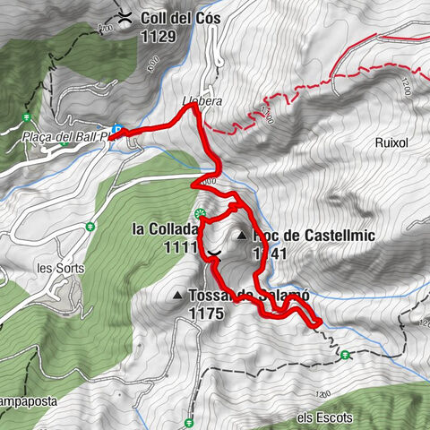 Alinyà - la Collada - Cal Celso - Fígols i Alinyà