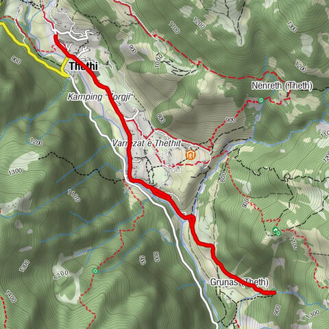 Shalë - Thethi - Shpella Garden - Bar restorant Preka