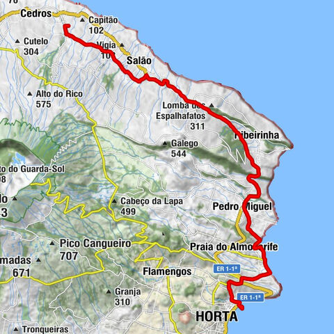 Horta - Ermida de Nossa Senhora do Pilar - Igreja de Santo António - Pátio