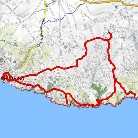 Lagoa e Carvoeiro - Areia dos Moinhos - Carvoeiro - Algar Seco