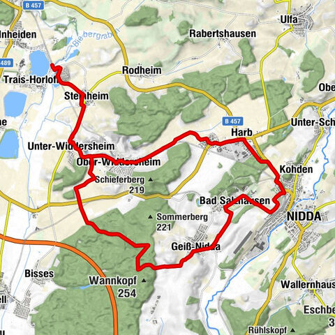 Bad Salzhausen - Johann's - Evangelische und Katholische Kirche - Geiß-Nidda