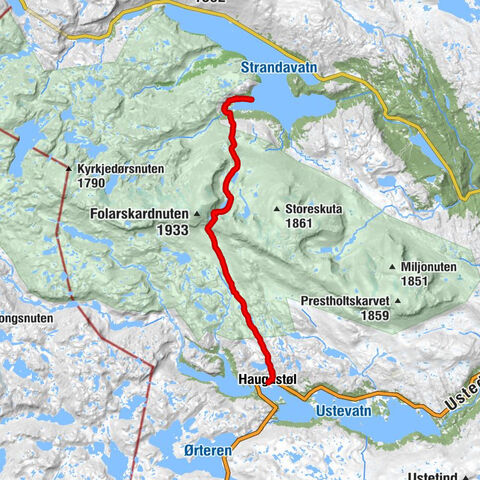 Raggsteindalen - Haugastøl