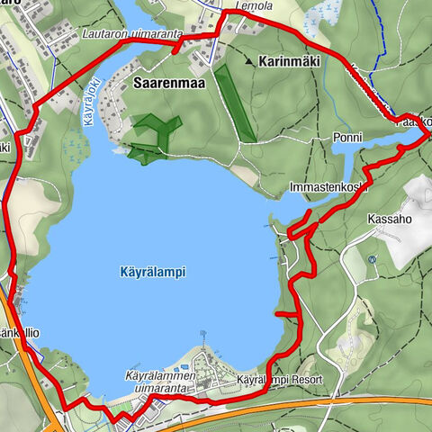 Kouvola - Paaskoski - Saarenmaa - Lammenranta Kitchen & Bar