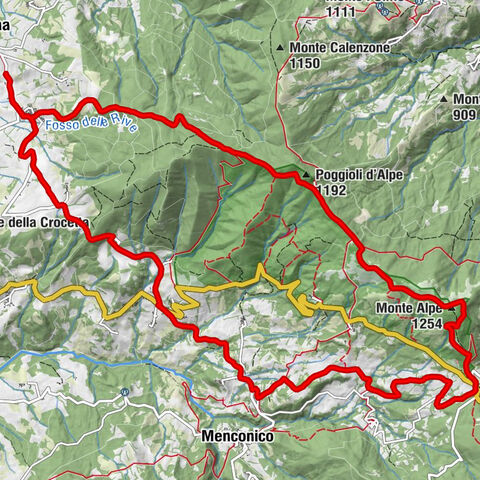 Santa Cristina - Chiesa di Santa Cristina - Poggioli d'Alpe - Monte Alpe