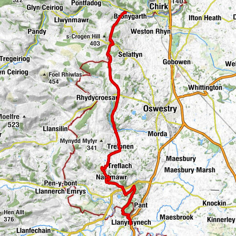 Bengal Spices - Llanymynech Hill - Moelydd - Castle Mill