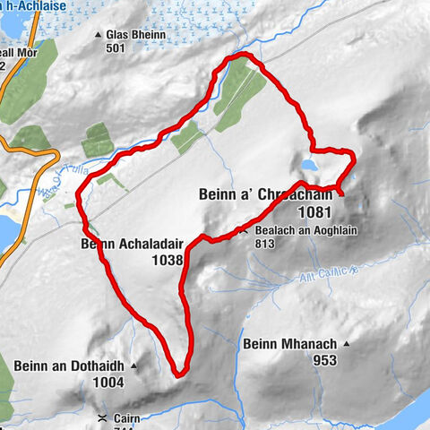 Perth and Kinross - Beinn a' Chreachain - Beinn Achaladair - Alba / Scotland