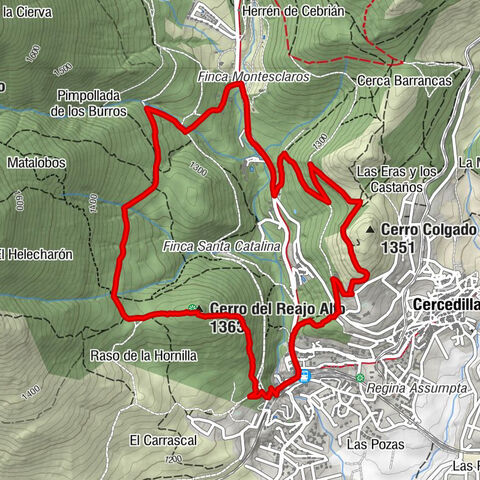 Cercedilla - Cerro del Reajo Alto - Los Frutales