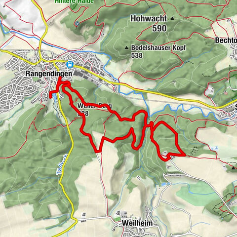 Rundweg Weiler Berg in Rangendingen