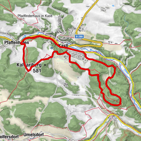 Rechenfels-Schlaufe am Jurasteig