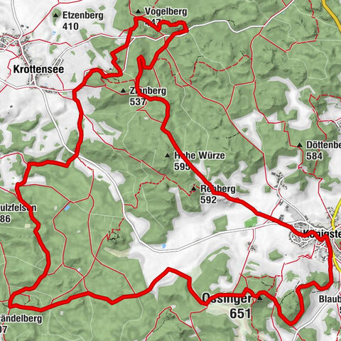 Erzweg Tageswanderung Königstein