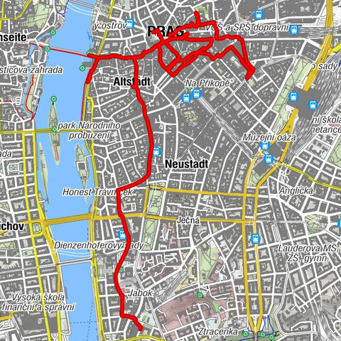 Nové Město - svatý Kosma a Damián - svatý Cyril a Metoděj - svatý František z Assisi