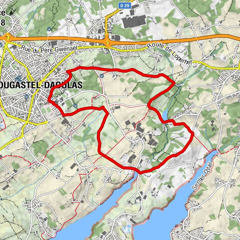Plougastel-Daoulas - Kerdrevel - Lesquivit - Chapelle Saint-Claude