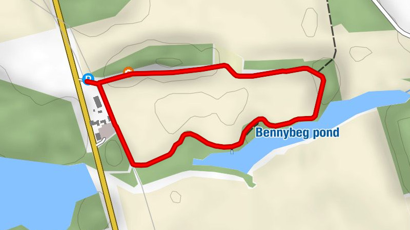 Perth and Kinross - Benny Beg sport climbing, 3 to 6a