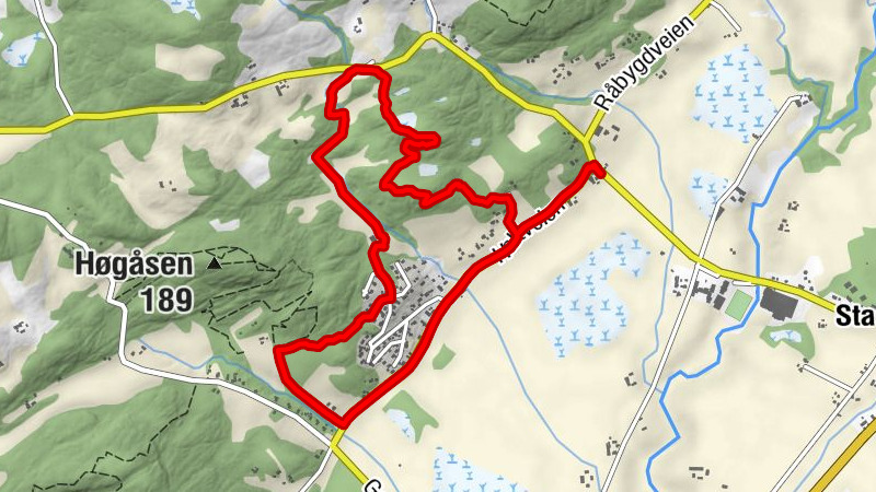 Indre Fosen - Brannberget - Haukberget - Grønningsmarka
