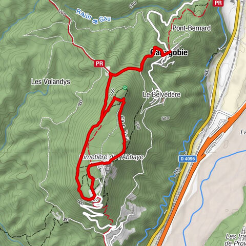 Ganagobie - Ganagobie Plateau - Église prieuriale de Ganagobie - Le Blanchon