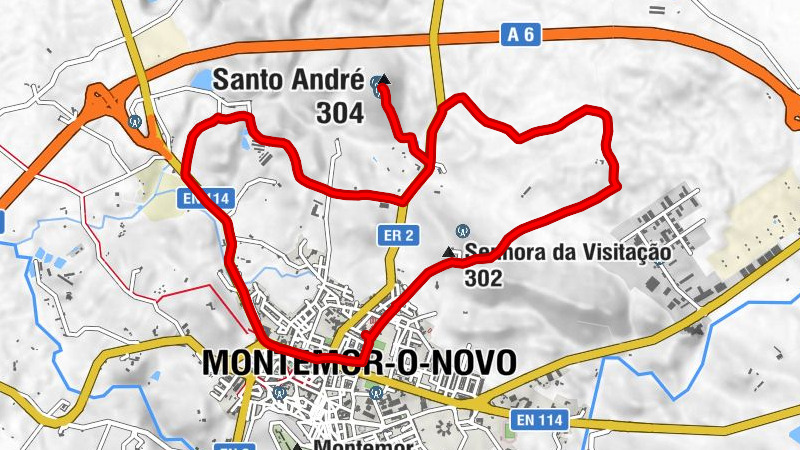 Nossa Senhora da Vila, Nossa Senhora do Bispo e Silveiras - Senhora da Visitação - Santo André - Montemor-o-Novo