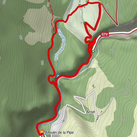 Moulin de la Pipe - Chute de la Pissoire