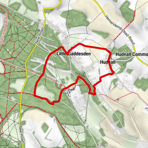 Little Gaddesden - Hudnall - Luton