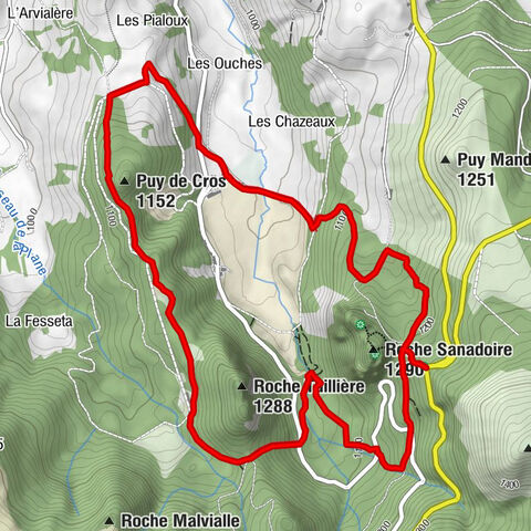 Rochefort-Montagne - Puy de Cros
