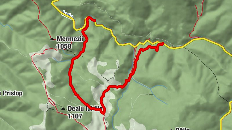 Budureasa - Săritoarea Ieduțului - Cascada Vălul Miresei