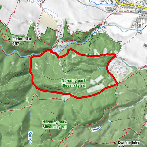Smižany - Sovia skala - Grófska studňa