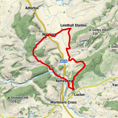 Aymestrey - Yatton Marsh - Wigmore