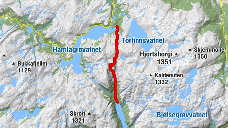 Kvam herad - Kiellandbu - Flatabø - Botnen