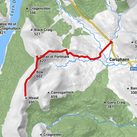 Dumfries and Galloway - Bow - Meaul - Coran of Portmark