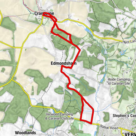 Romford - Edmondsham - Cranborne