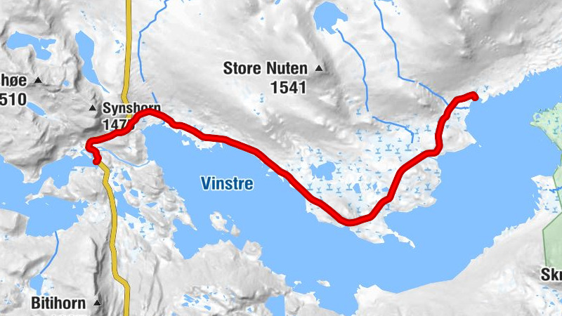 Bygdin Høyfjellshotell - Bygdin - Lykkjestølane - Haugseter fjellstue