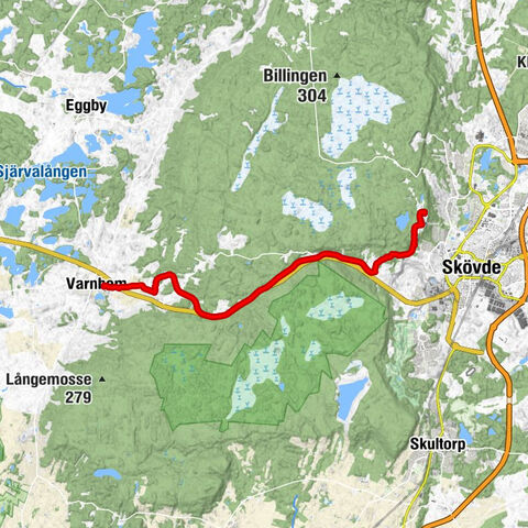 Varnhem - Hålltorp - Skövde - Skövde kommun