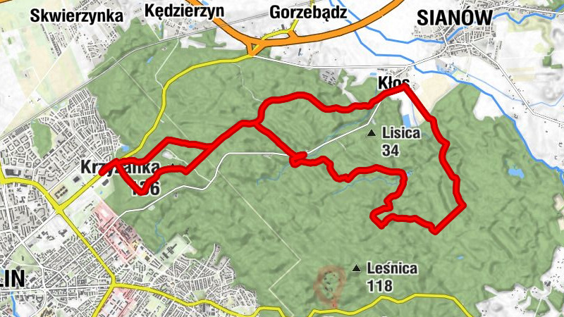 Koszalin - Krzyżanka - Kaplica pw. Matki Bożej Trzykroć Przedziwnej - Kłos
