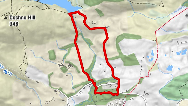 West Dunbartonshire - Edinbarnet - Grey Mare's Tail Waterfall - Lady's Linn