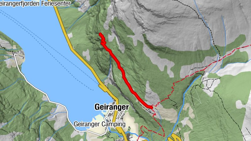 Vesterås gard - Geiranger - Løstad