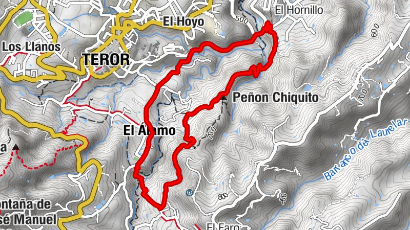 Teror - Peñon Chiquito - Fuente de Teror