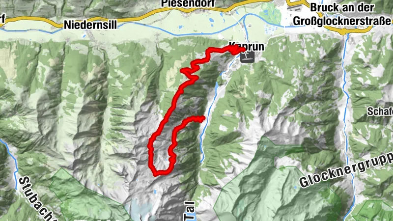 Hike to the Alpincenter and via Alexander-Enzinger-Weg to the centre