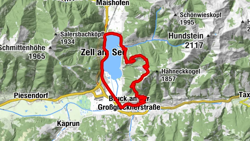Gravel bike route: Erlhofplatte