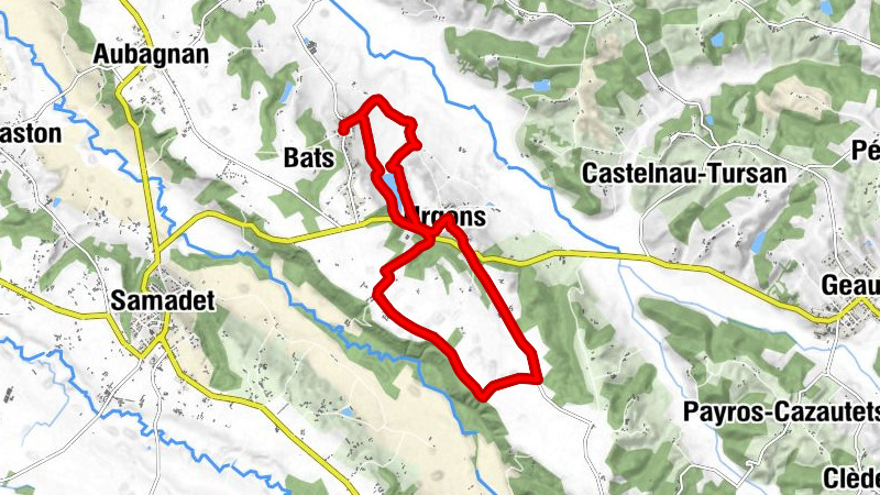 Urgons - Castillon - Mouricaou