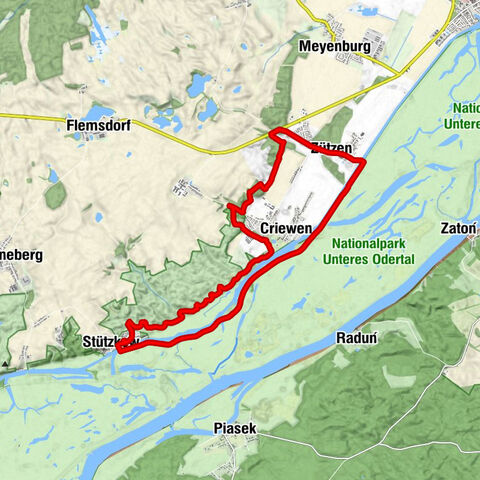 Criewen - Stützkow - Zützen