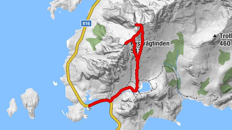 Vågan - Festvågtinden