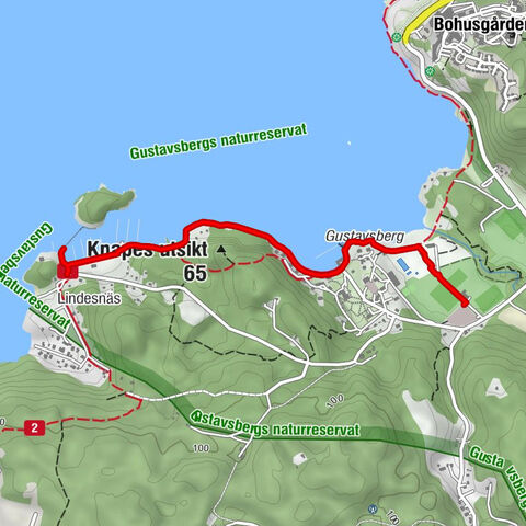 Uddevalla kommun - Uddevalla - Lindesnäs - Knapes utsikt