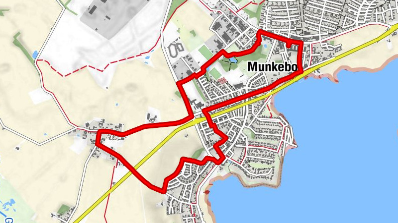 Kerteminde Kommune - Munkebo - Dræby - Munkebo Kro
