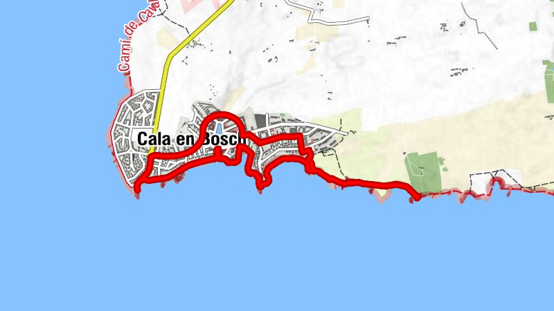 Es Far d'Artrutx - Cala en Bosch - Son Xoriguer - Cova des Pardals