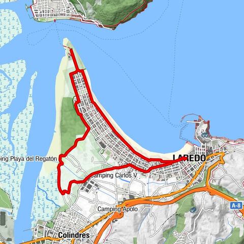 Laredo - La Escollera by Neptuno - Santoña - Barrio de Pescadores