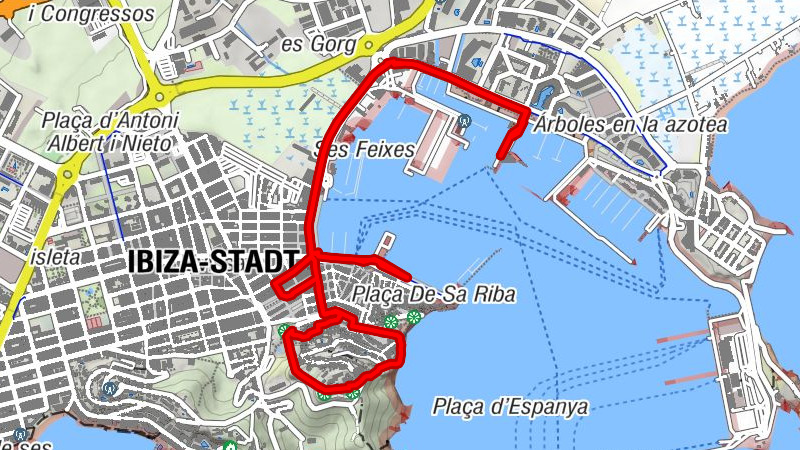 Eivissa - Esglèsia de Sant Domingo - Sant Cristòfol - Iglesia de l’Hospitalet