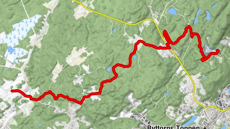 Nordtorp - Backabo - Källeberg - Borås