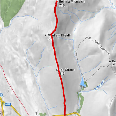 Argyll and Bute - The Strone - Beinn a Mhanaich